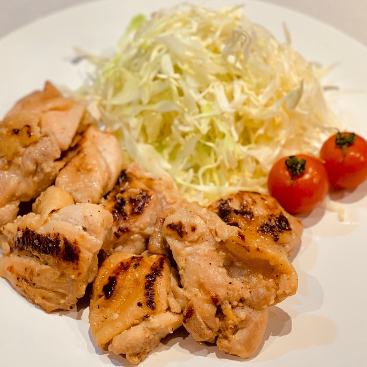 下味冷凍 簡単塩麹鶏もも肉 焦げずに焼く方法 レシピ 作り方 By Motttu 楽天レシピ